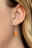 Above The Clouds - Orange - Paparazzi Accessories