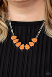 Above The Clouds - Orange - Paparazzi Accessories