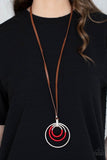 Hypnotic Happenings - Red - Paparazzi Accessories