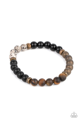 Petrified Powerhouse - Multi - Paparazzi Accessories