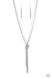 KNOT All There - Silver - Paparazzi Accessories