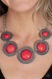 She Went West - Red - Paparazzi Accessories