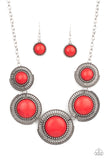 She Went West - Red - Paparazzi Accessories