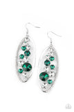 Rock Candy Bubbly - Green - Paparazzi Accessories