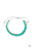 All Beaded Up - Blue - Paparazzi Accessories
