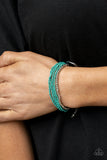 All Beaded Up - Blue - Paparazzi Accessories