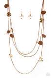Alluring Luxe - Brown - Paparazzi Accessories