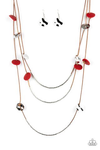 Alluring Luxe - Red - Paparazzi Accessories