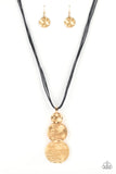 Circulating Shimmer - Black - Paparazzi Accessories