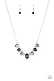 Material Girl Glamour - Black - Paparazzi Accessories