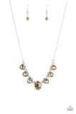 Material Girl Glamour - Brown - Paparazzi Accessories