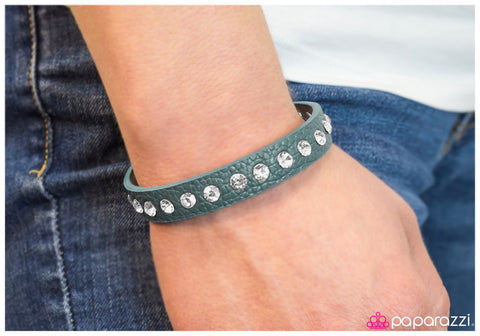No Glitz, No Glory - Blue - Paparazzi Accessories