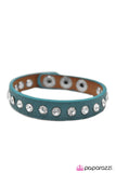 No Glitz, No Glory - Blue - Paparazzi Accessories