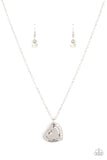 Happily Heartwarming - White - Paparazzi Accessories