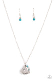 Happily Heartwarming - Blue - Paparazzi Accessories