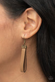 Majorly Moonstruck - Brass - Paparazzi Accessories
