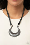 Majorly Moonstruck - Black - Paparazzi Accessories
