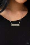 Living The Mom Life - Silver - Paparazzi Accessories