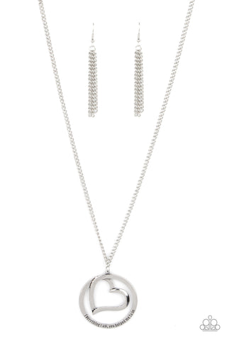 Positively Perfect - Silver - Paparazzi Accessories
