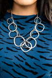 Dizzy With Desire - Silver - Paparazzi Accessories