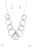 Dizzy With Desire - Silver - Paparazzi Accessories