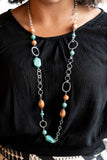 Prairie Reserve - Blue - Paparazzi Accessories