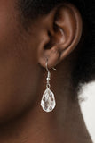 On The Basis Of Baubles - White - Paparazzi Accessories
