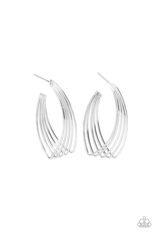 Industrial Illusion - Silver - Paparazzi Accessories