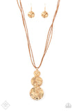 Circulating Shimmer - Gold - Paparazzi Accessories