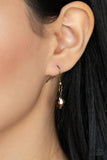 Teasable Teardrops - Brass - Paparazzi Accessories