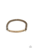 Fearlessly Unfiltered - Brass - Paparazzi Accessories