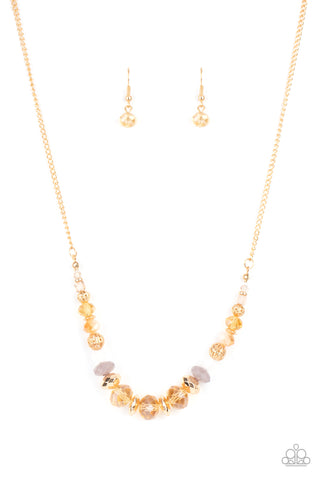 Turn Up The Tea Lights - Gold - Paparazzi Accessories