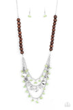 Plains Paradise - Green - Paparazzi Accessories