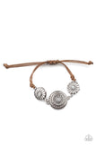 Bohemian Botany - White - Paparazzi Accessories