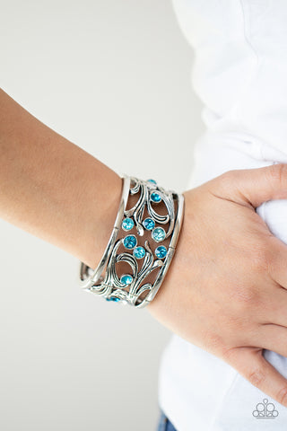 Garden Masquerade - Blue - Paparazzi Accessories