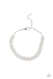Chicly Candescent - White - Paparazzi Accessories