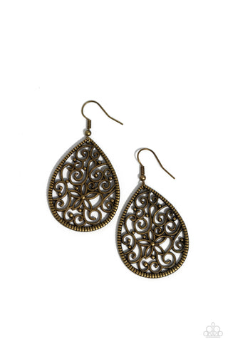 Tour de Garden - Brass - Paparazzi Accessories