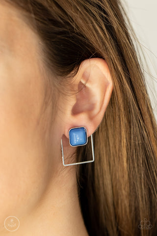 FLAIR and Square - Blue - Paparazzi Accessories