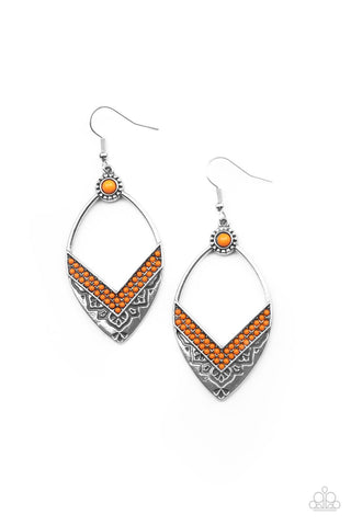 Indigenous Intentions - Orange - Paparazzi Accessories