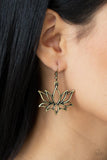 Lotus Ponds - Brass - Paparazzi Accessories