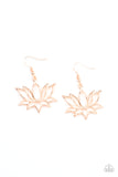 Lotus Ponds - Rose Gold - Paparazzi Accessories