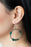 Glamorous Garland - Green - Paparazzi Accessories