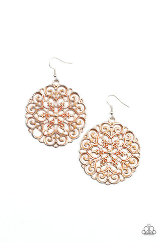 MANDALA Effect - Orange - Paparazzi Accessories