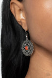 Flower Shop Sparkle - Orange - Paparazzi Accessories