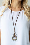 Harmonious Hardware - Brown - Paparazzi Accessories