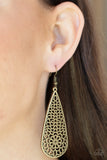 Posy Pasture - Brass - Paparazzi Accessories