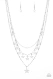 Americana Girl - Silver - Paparazzi Accessories