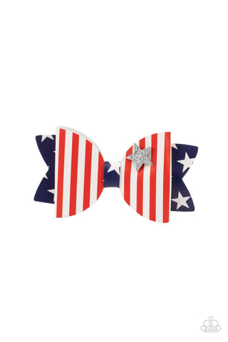 Red, White, and Bows - Multi - Paparazzi Accessories