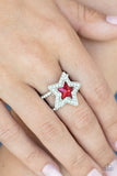 One Nation Under Sparkle - Red - Paparazzi Accessories