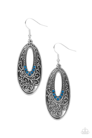 Fairytale Flora - Blue - Paparazzi Accessories